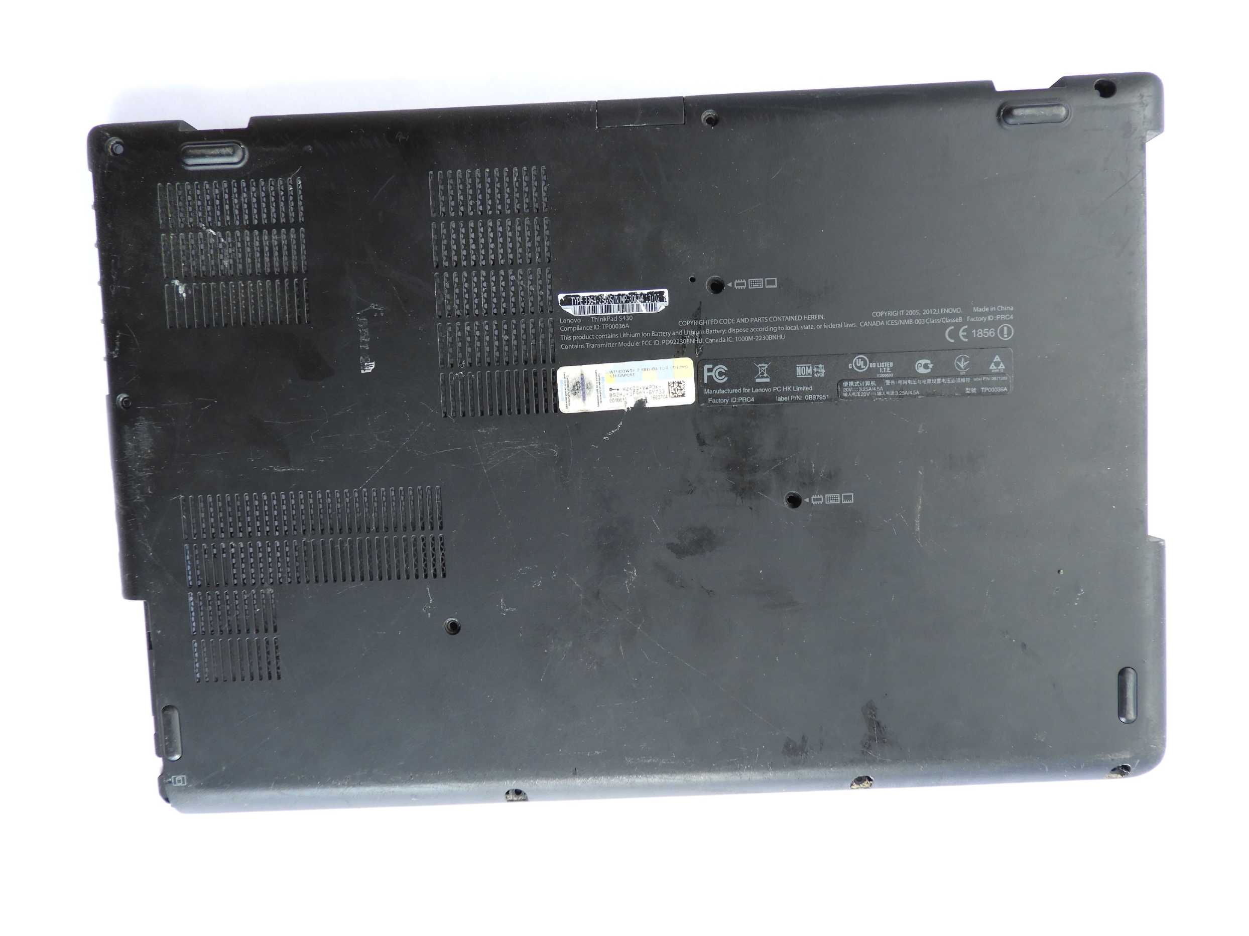 Spodní kryt šasi Lenovo ThinkPad S430