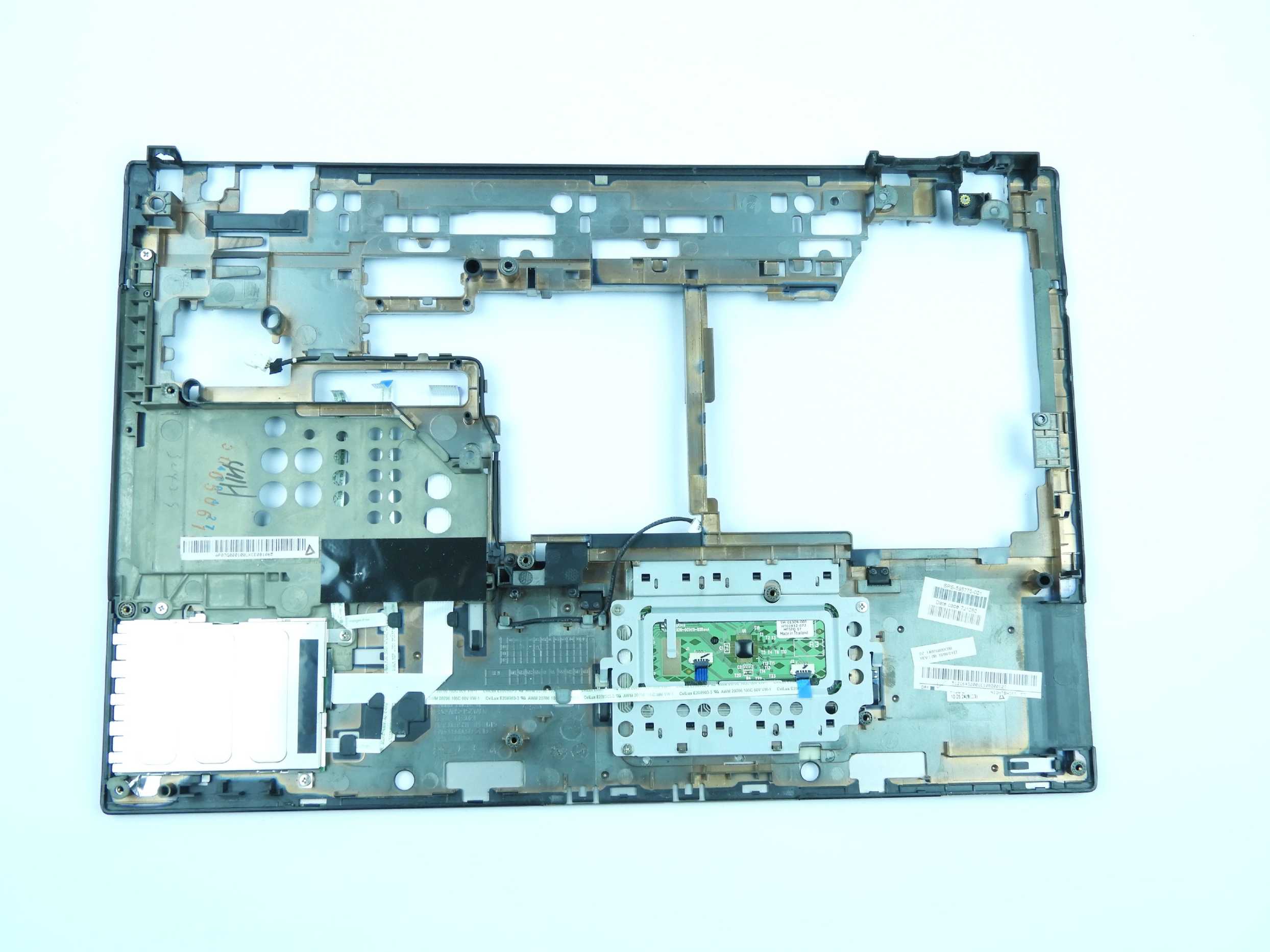 Touchpad Palmrest Šasi kryt HP EliteBook 8540p 8540w