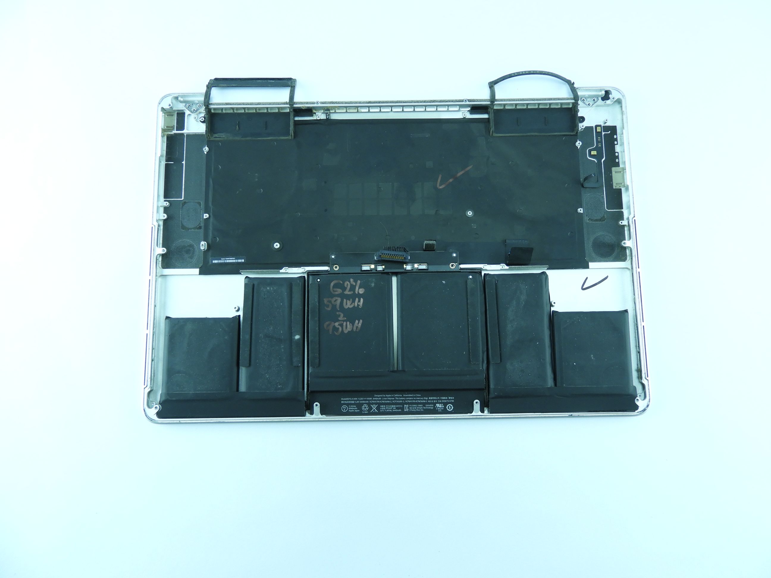 Palmrest Touchpad Klávesnice MacBook Pro Retina 15" A1398 Late 2013
