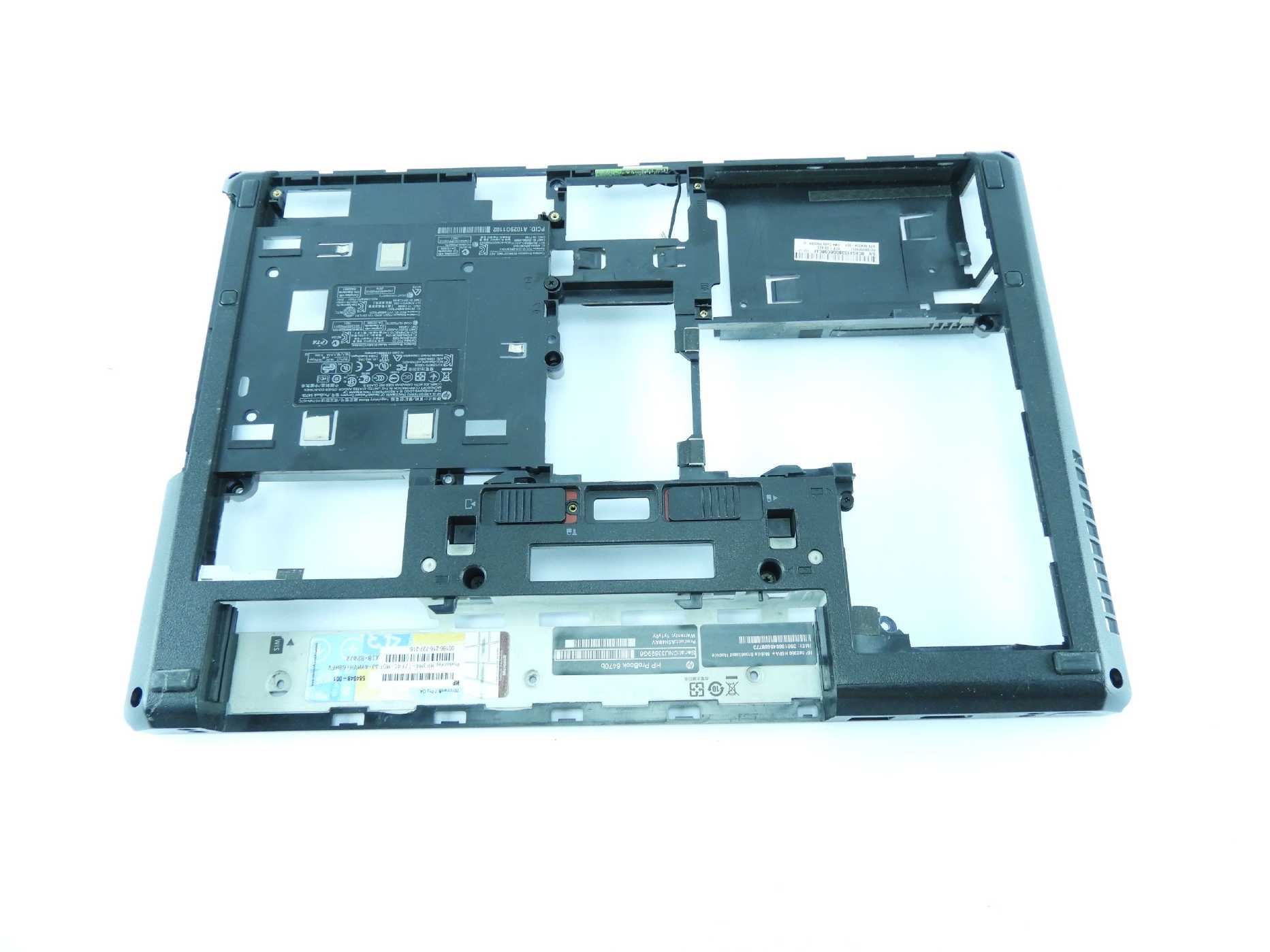 Spodní kryt šasi Vana HP Probook 6460b 6475b 6470b