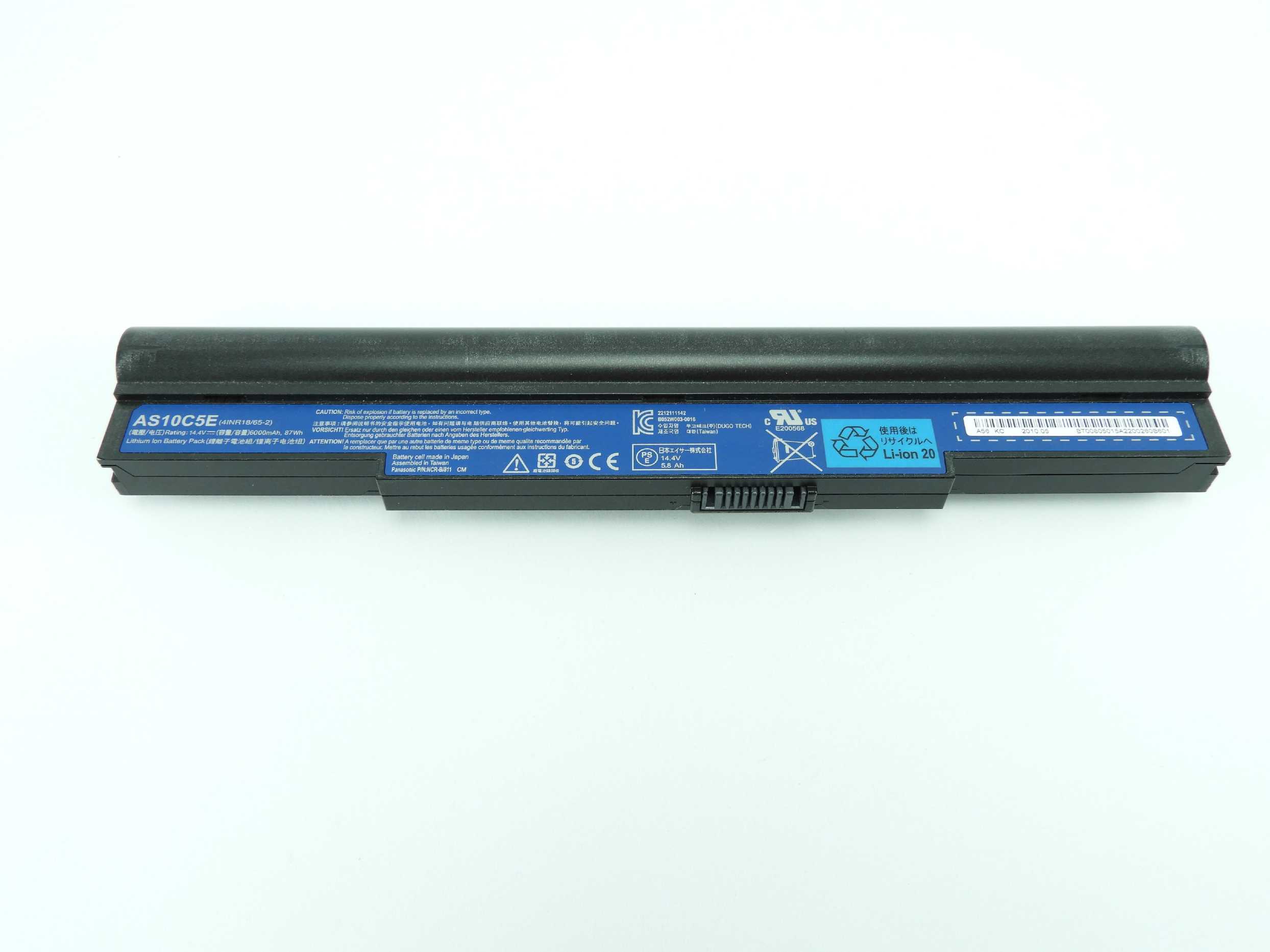 67WH 77% Originální Baterie Acer Aspire 8943 8943G