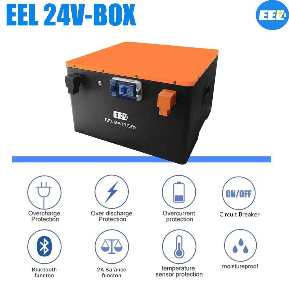 24V Eel Box pro lifepo4 baterie 280Ah