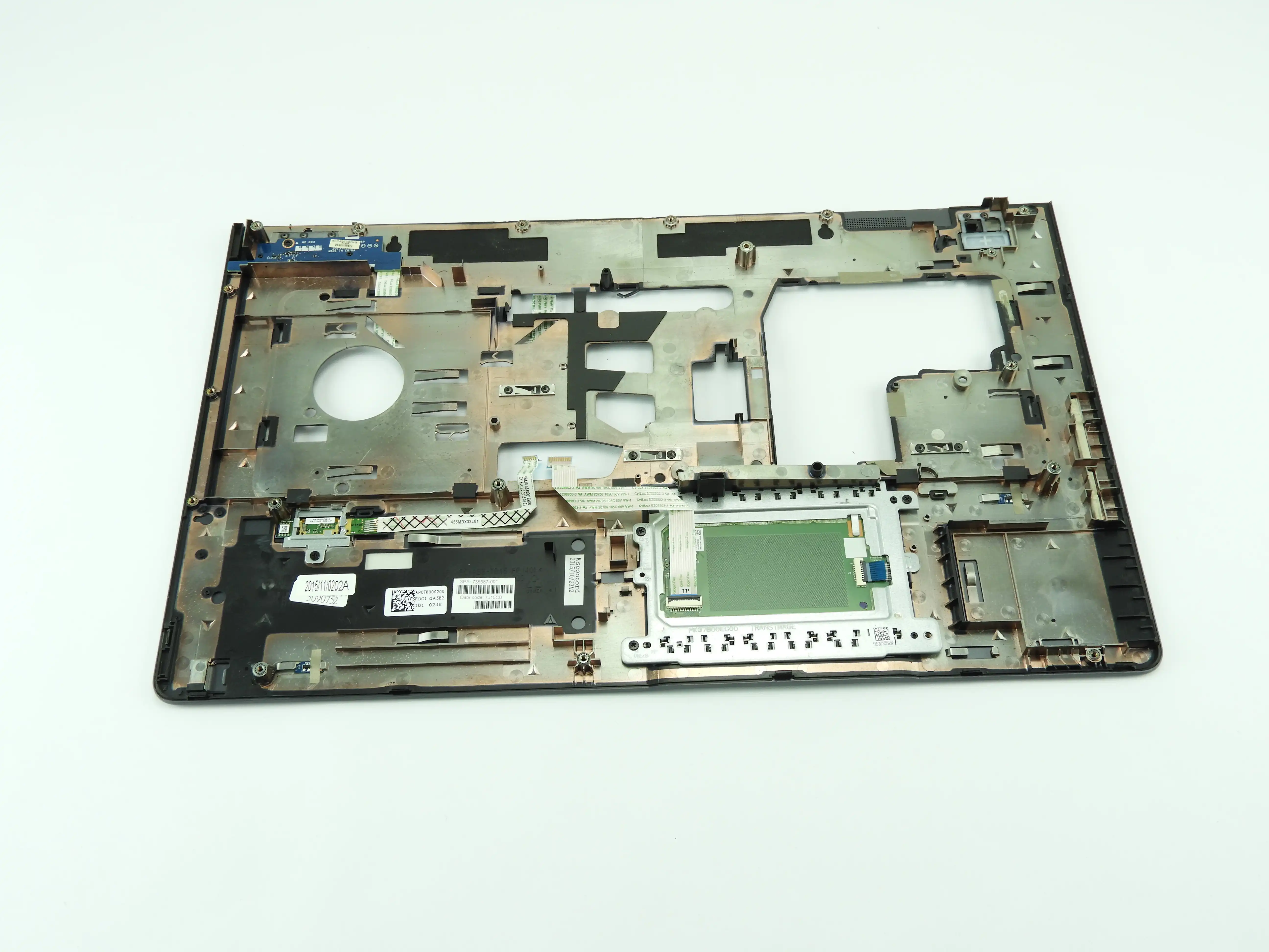 Palmrest Horní kryt šasi Touchpad Hp Zbook 17 G2, 17 G1