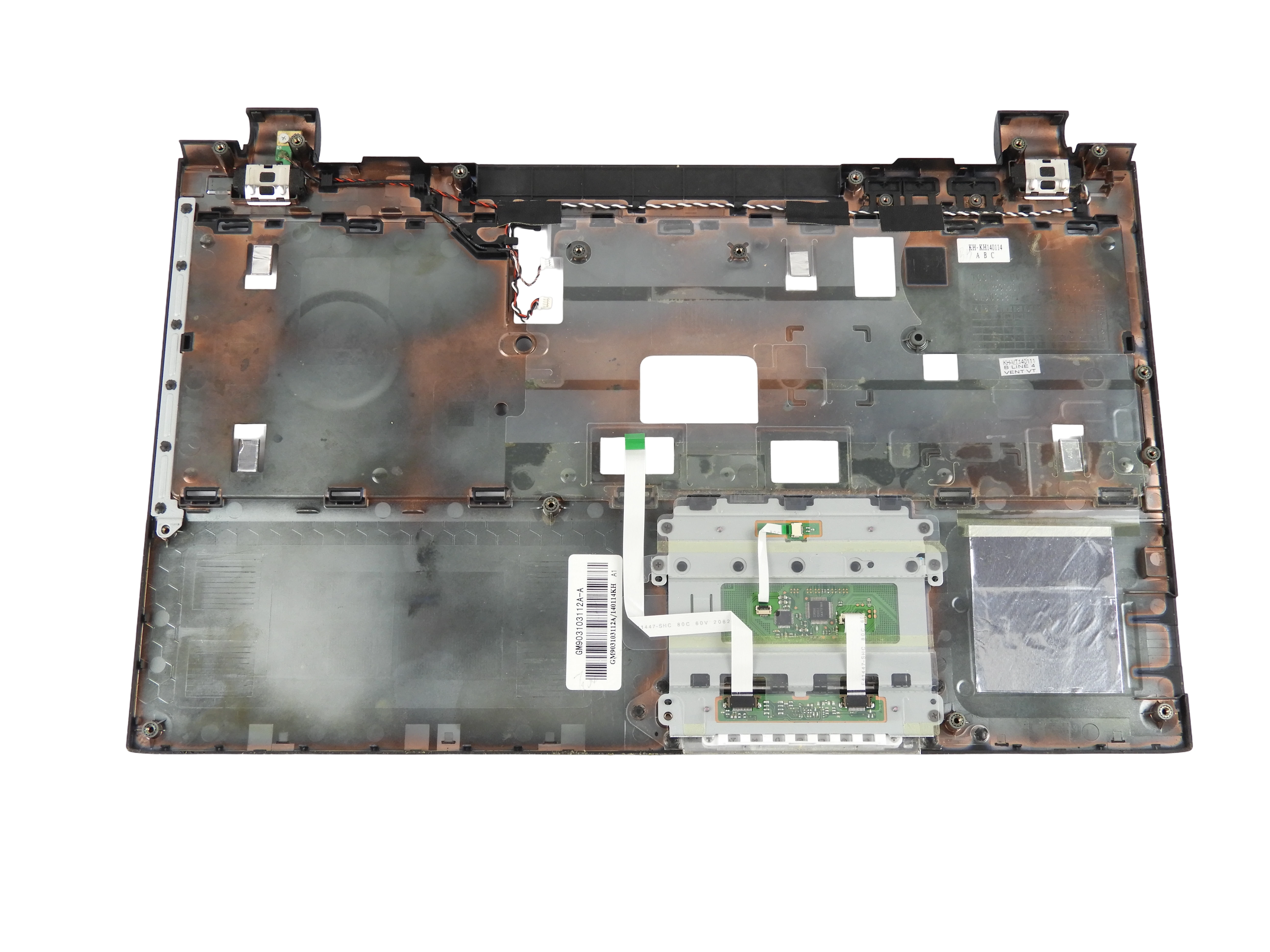 Horní kryt šasi Palmrest Touchpad Toshiba Tecra R960 R950 R850