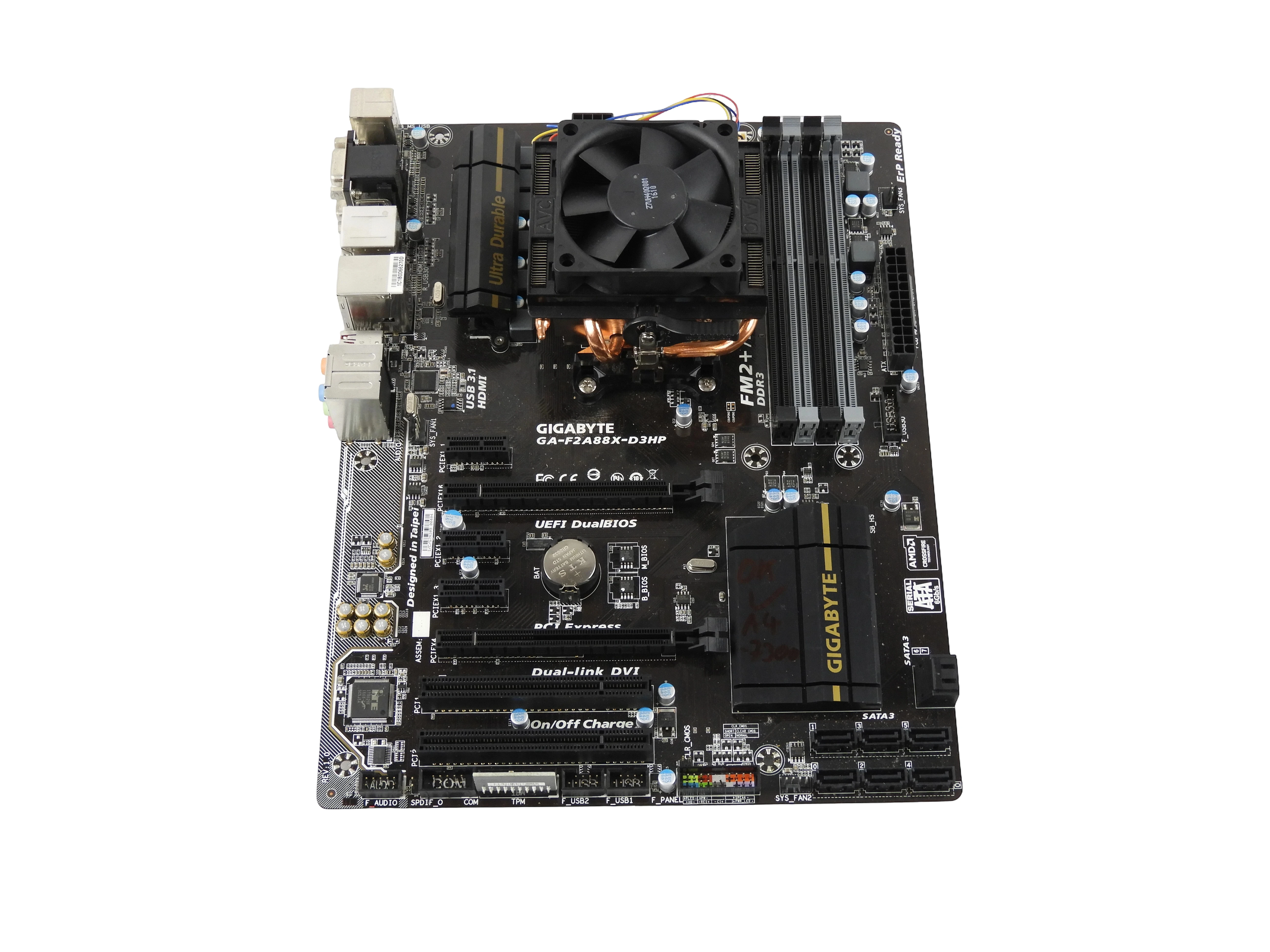 Základní deska Gigabyte GA-F2A88X-D3HP + Amd A4-7300