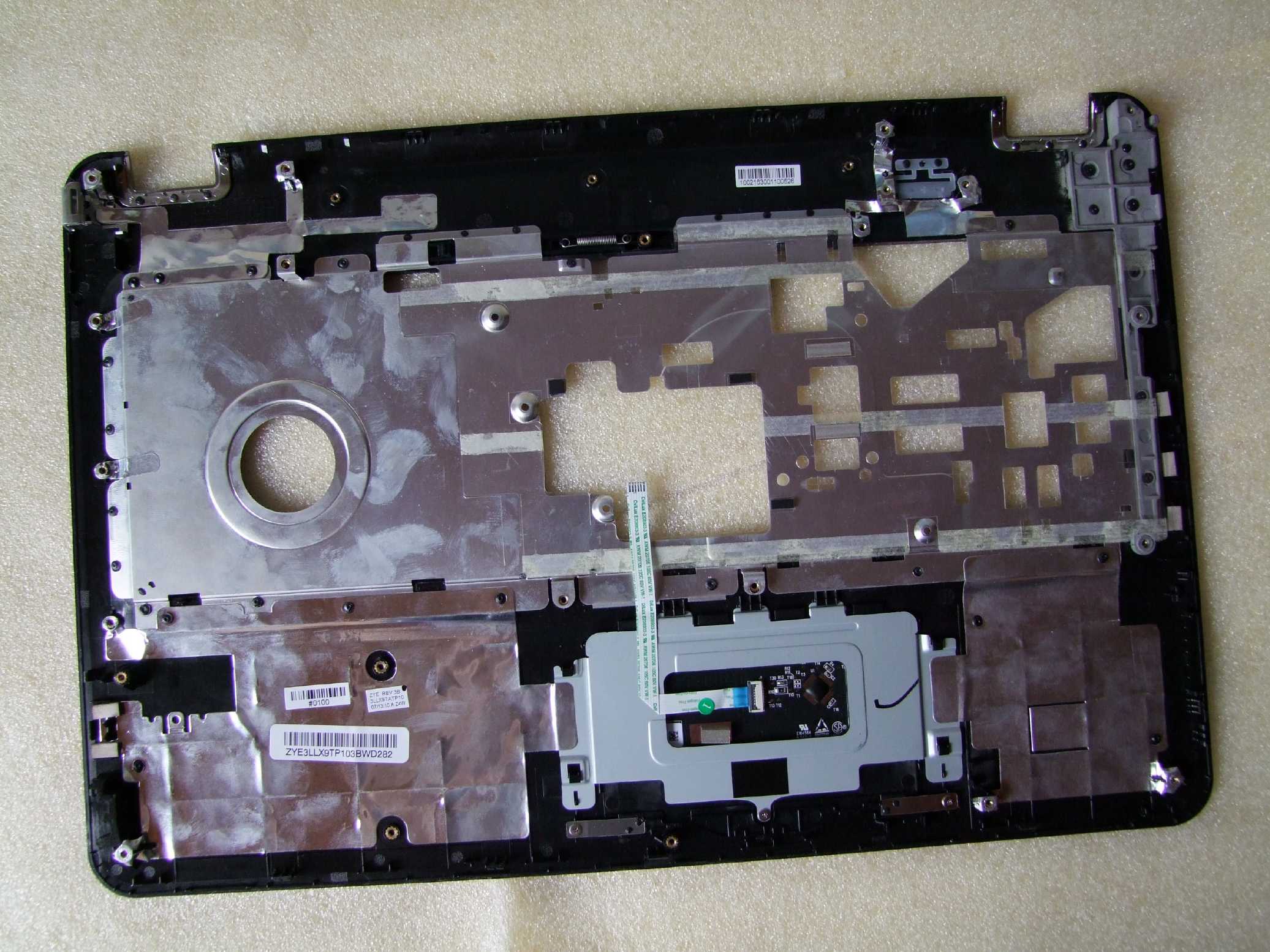 Palmrest Touchpad Kryt Šasi Hp Pavilion DV7-4000 DV7-4100 605346-001