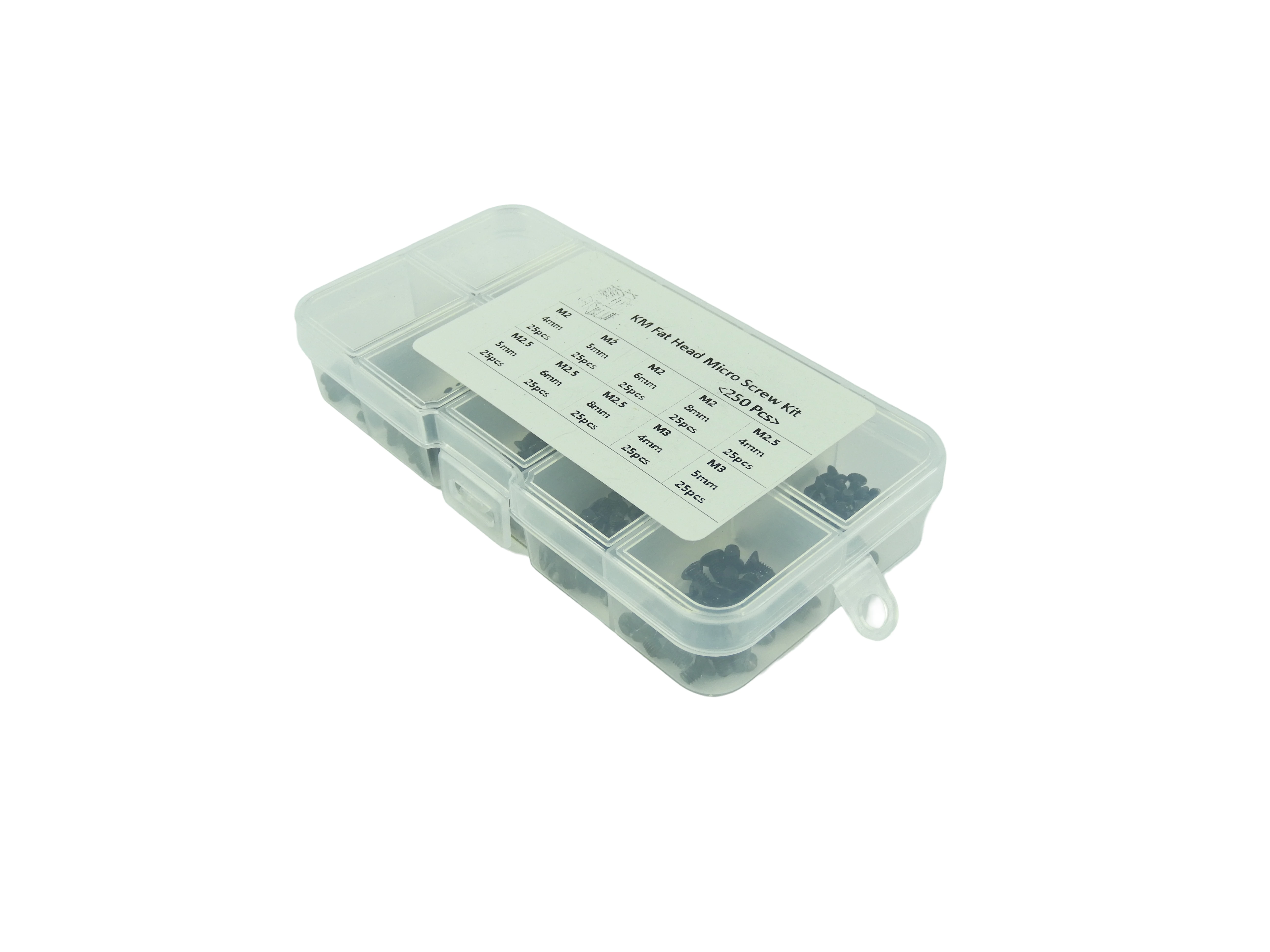 Sada 250ks šroubů k notebookům a drobné elektronice