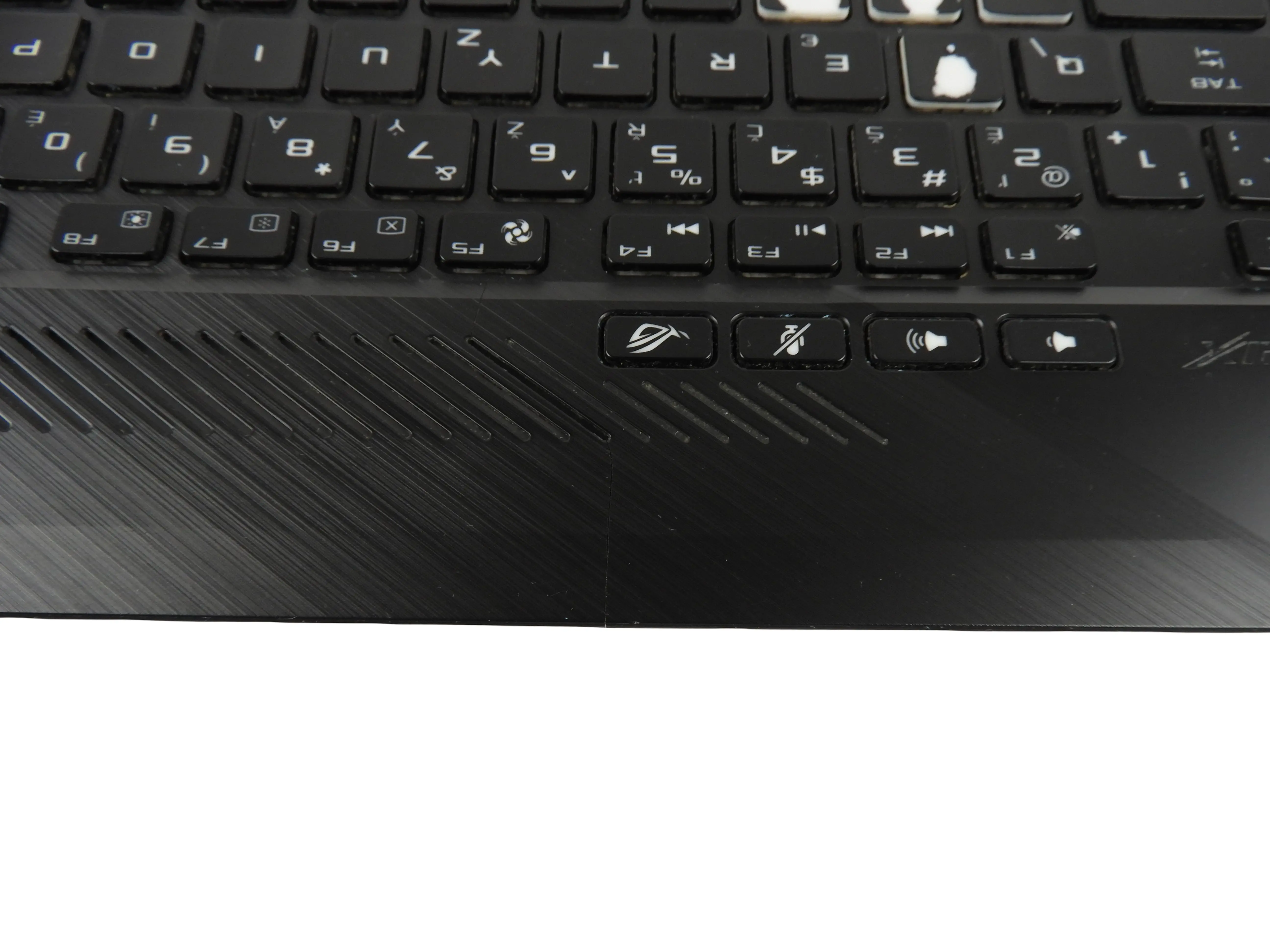 Cz Podsvícená klávesnice Palmrest Kryt Asus Rog Strix GL703 GL703V GL703VD