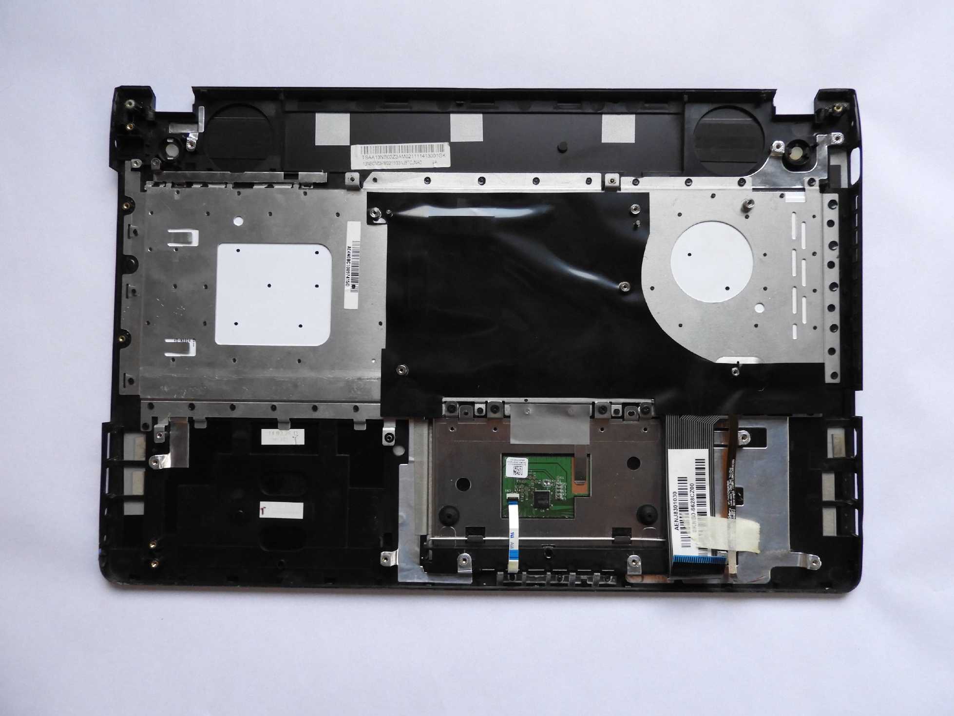 Horní kryt šasi Palmrest Klávesnice Touchpad ASUS N56 N56J N56JR 