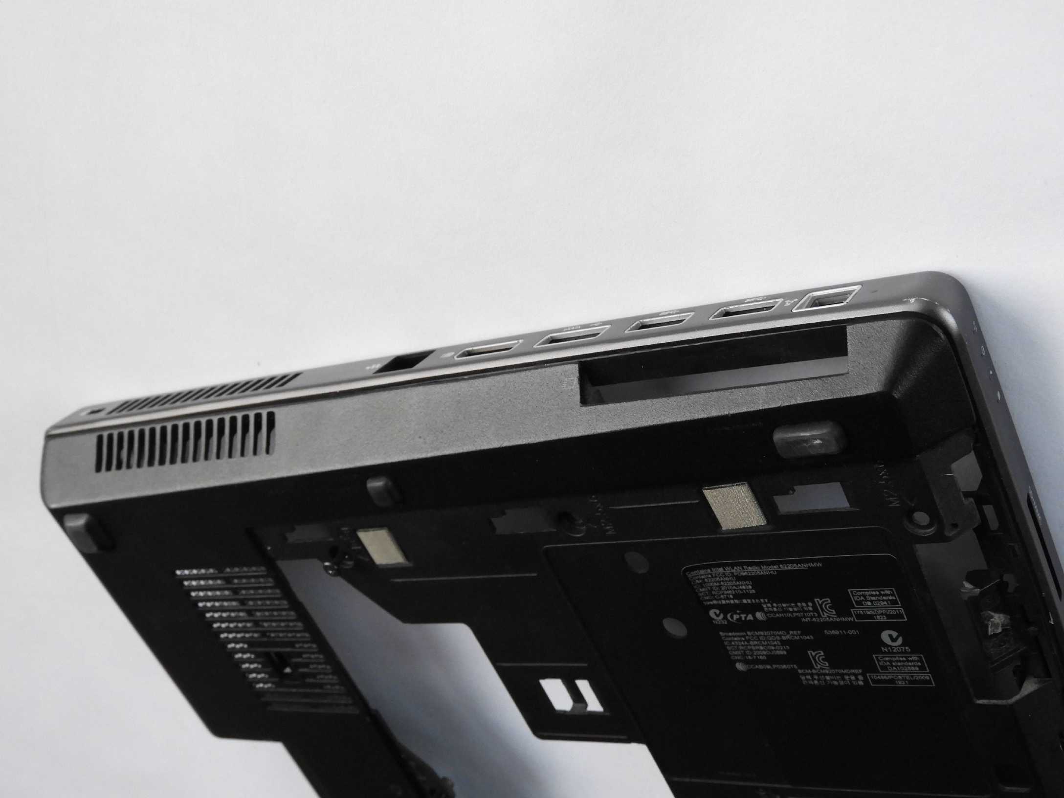 Spodní kryt šasi Vana Bottom HP Elitebook 8760W 8770W 652537-001 6070b0484001