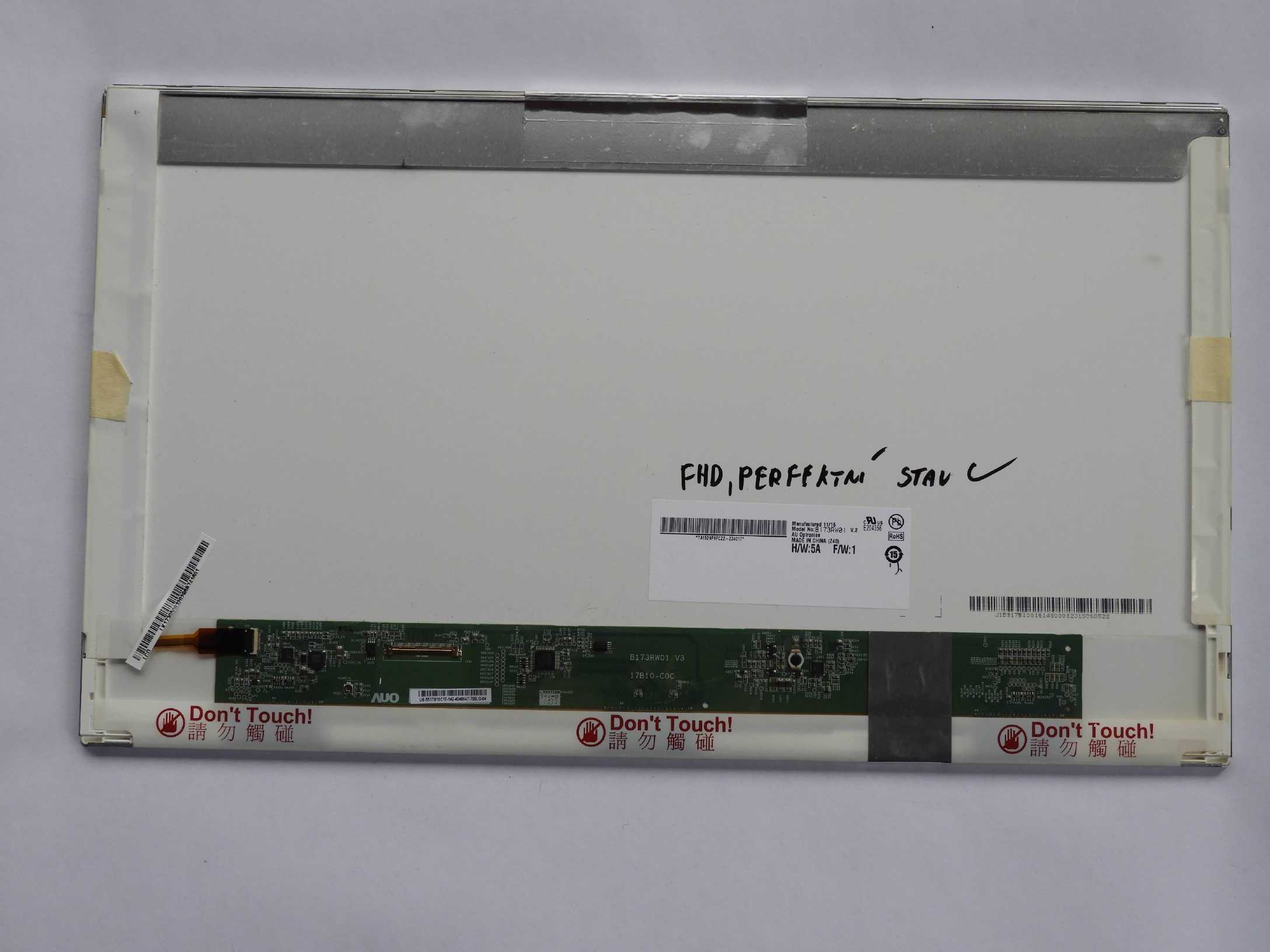 17,3" lcd Panel Au Optronics b173rw01 v.2