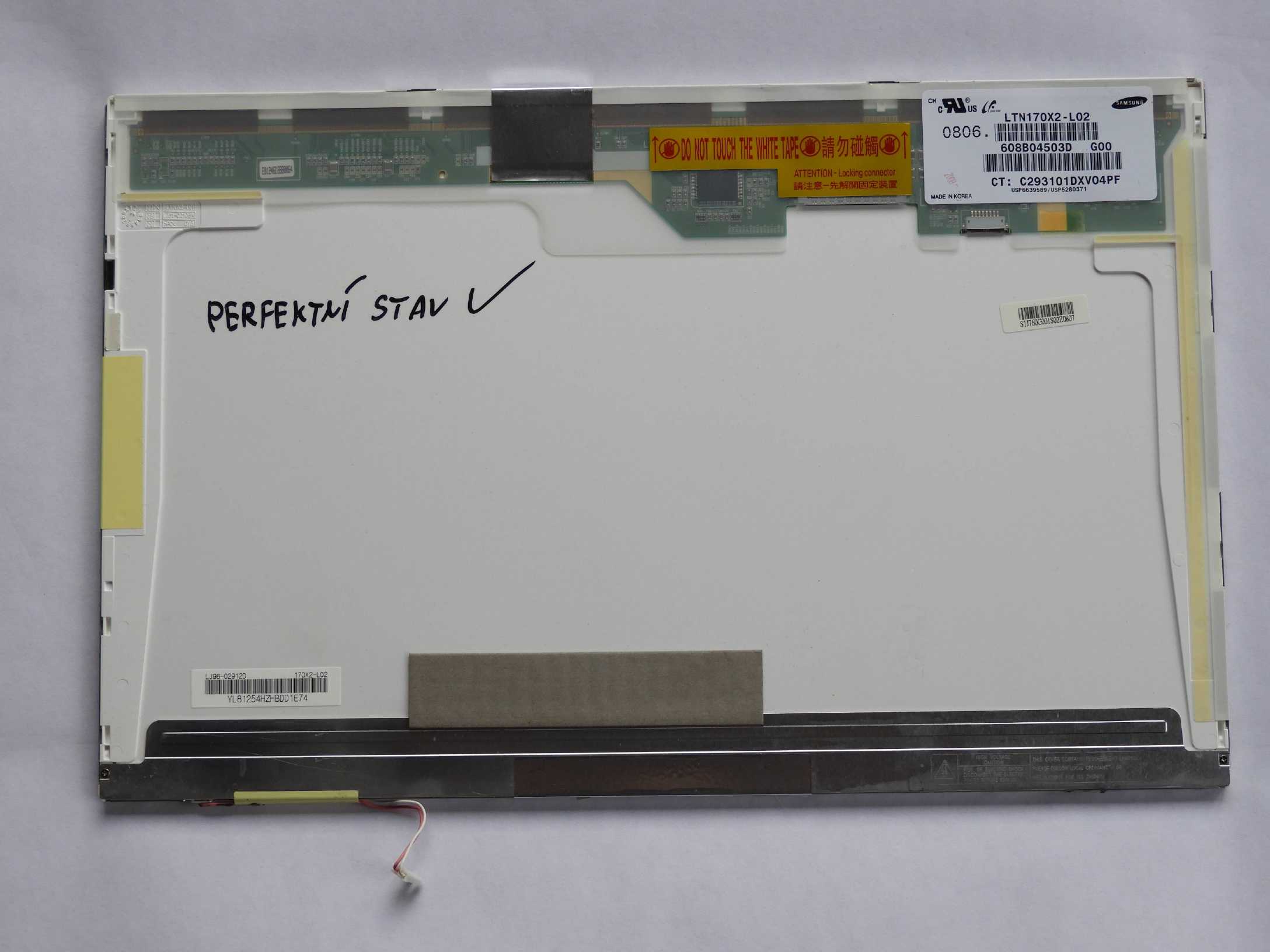 LCD Panel Displej 17" 17,1" CCFL 1440x900 30PIN