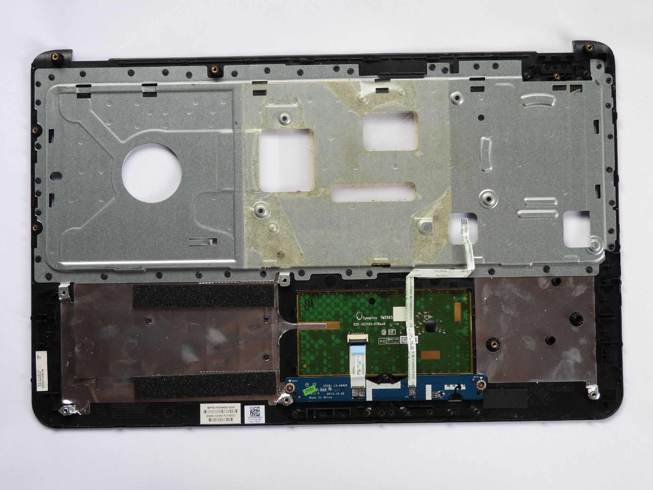 Horní kryt šasi Palmrest Touchpad HP 15-G 15-R 754214-001