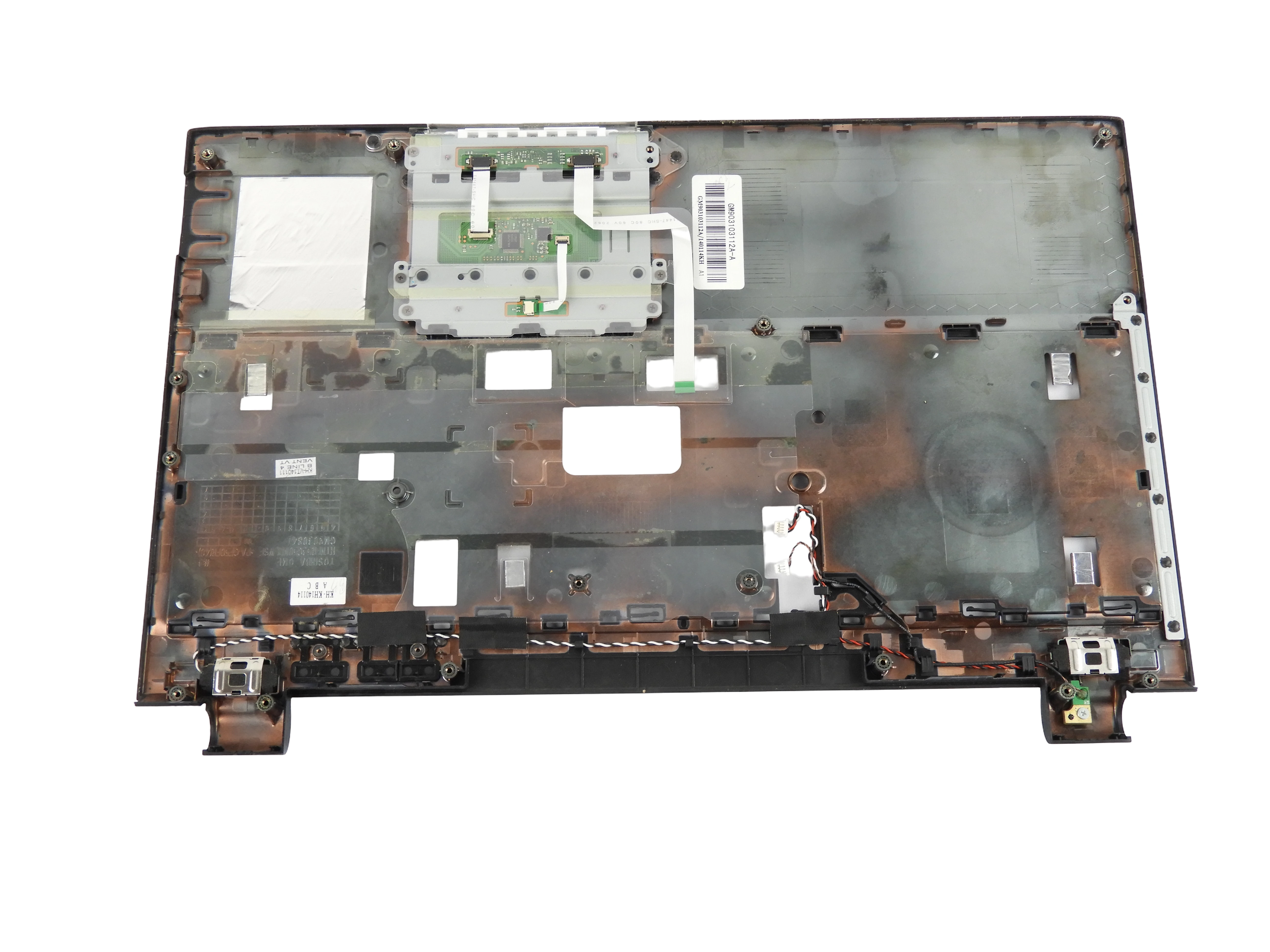 Horní kryt šasi Palmrest Touchpad Toshiba Tecra R960 R950 R850