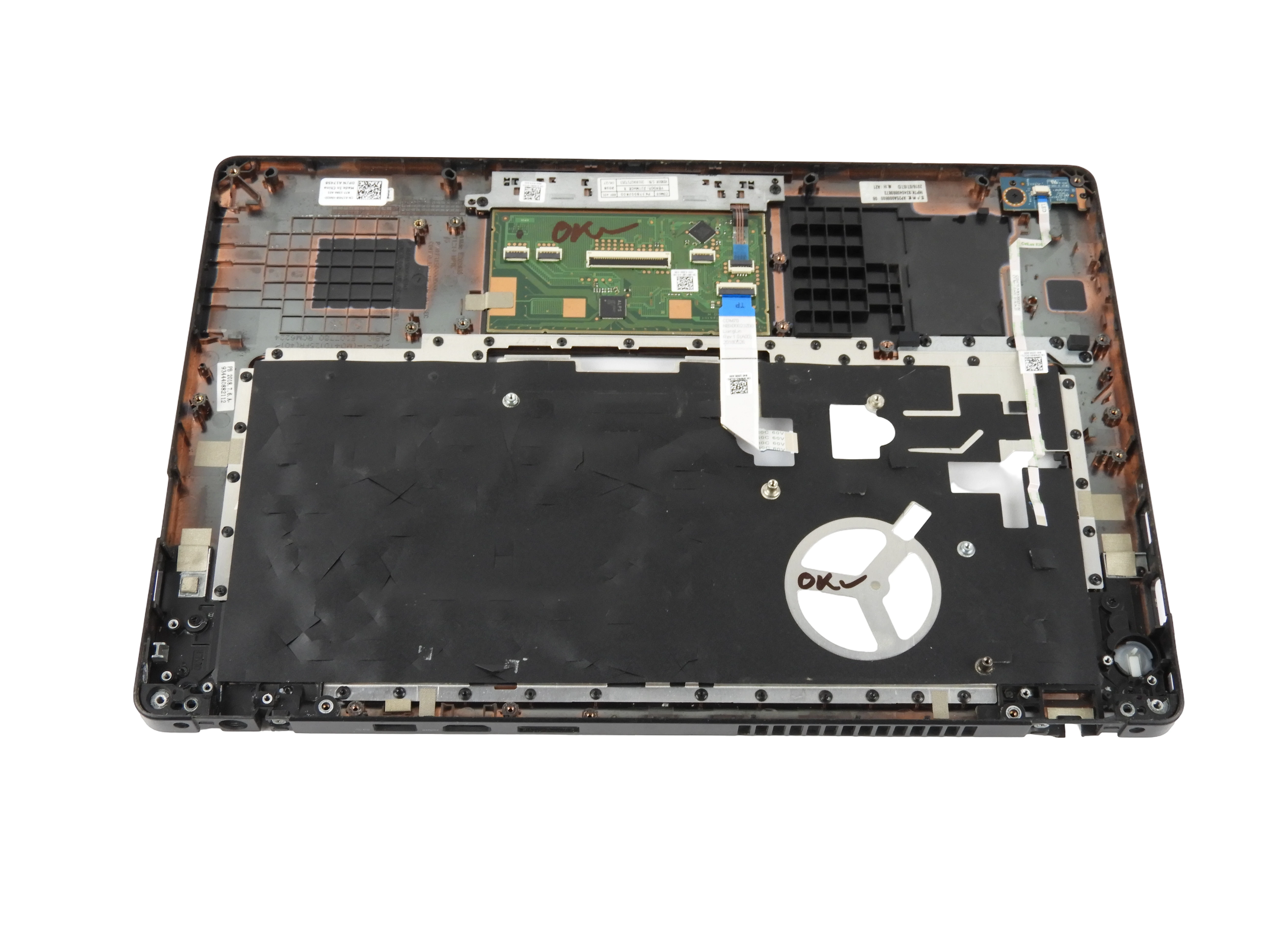 Horní kryt šasi Palmrest Touchpad Dell Latitude 5490