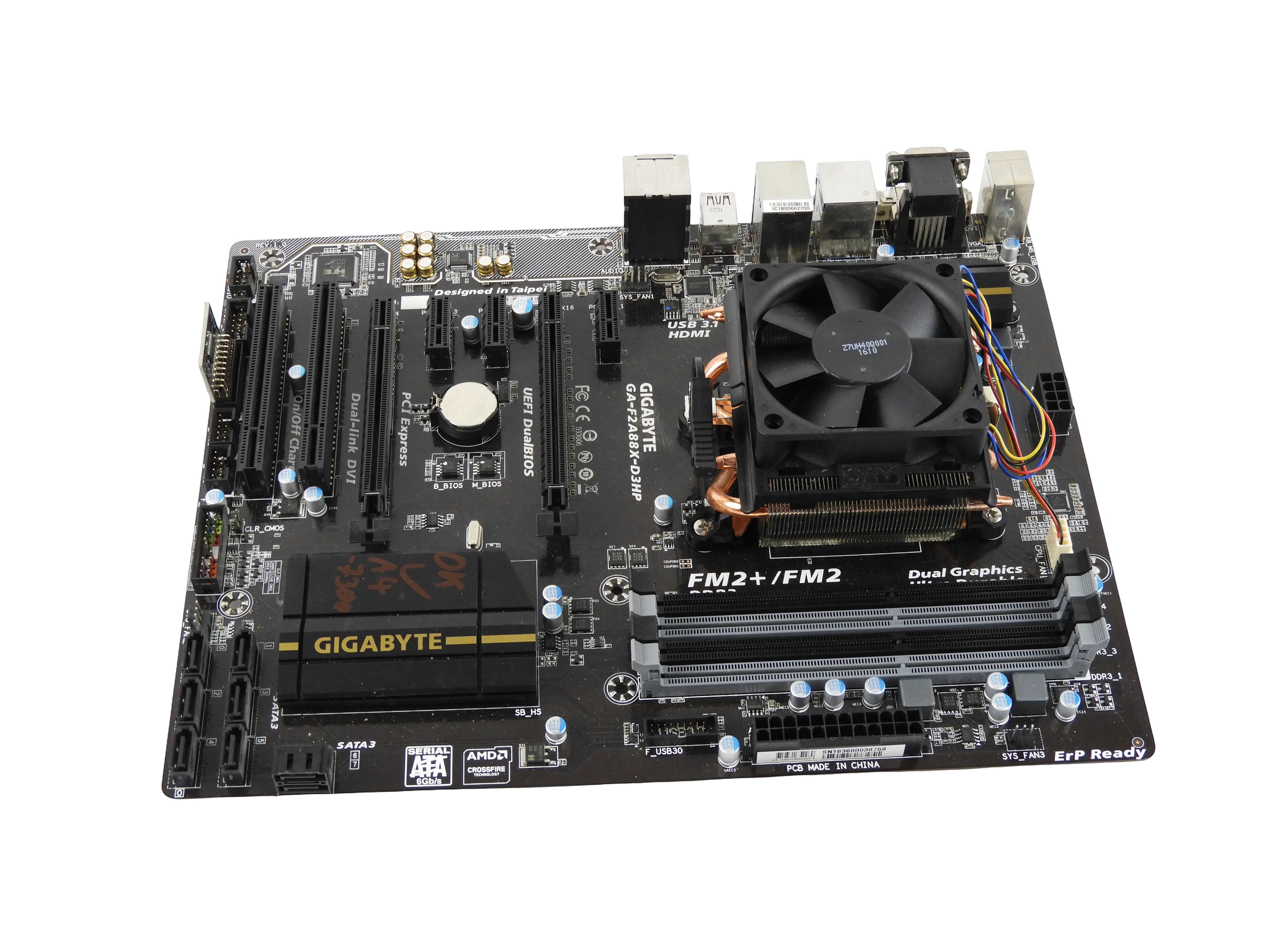 Základní deska Gigabyte GA-F2A88X-D3HP + Amd A4-7300