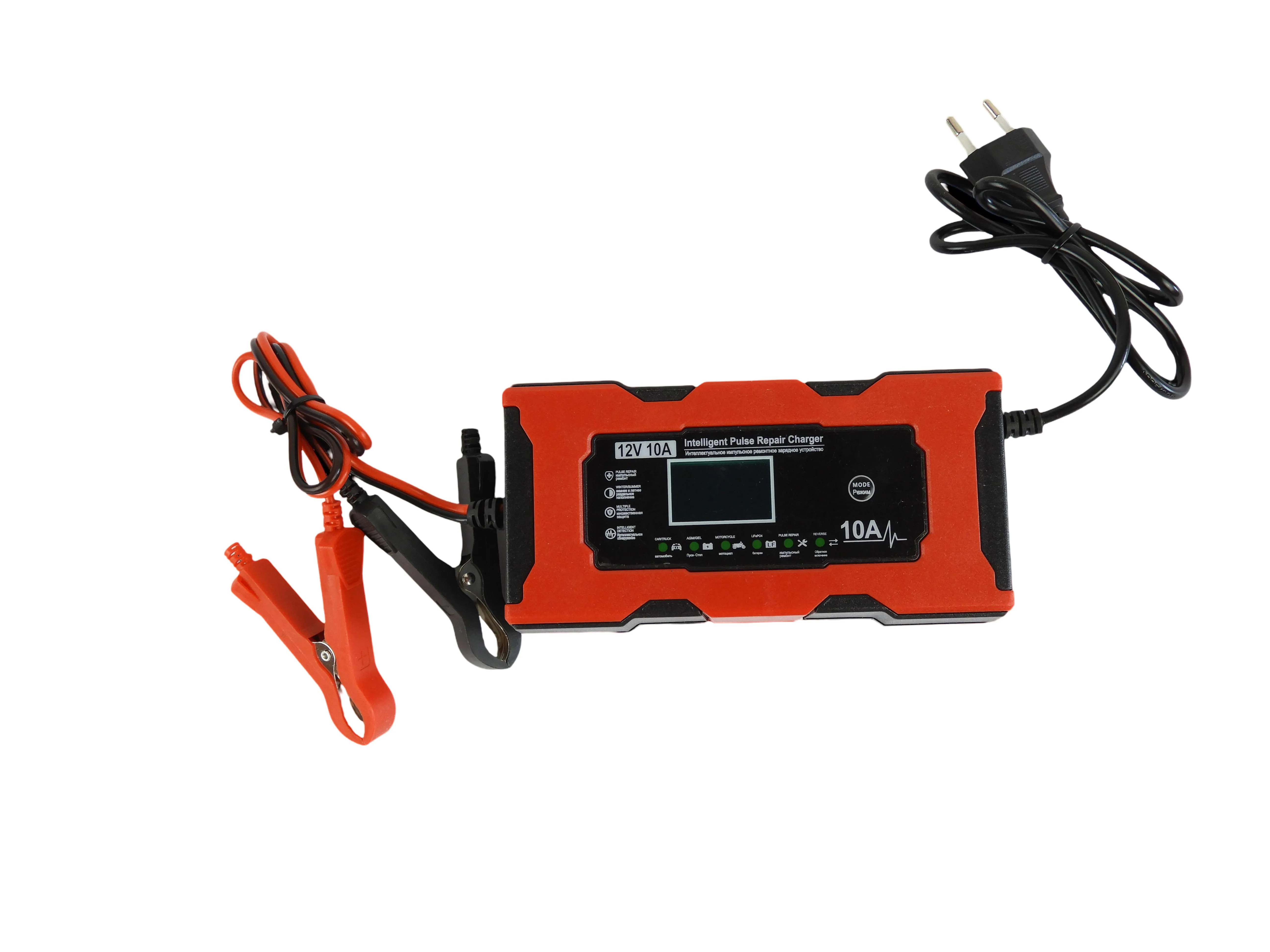 120w 10A 12V Chytrá Nabíječka vozidla Lifepo4 EU Plug