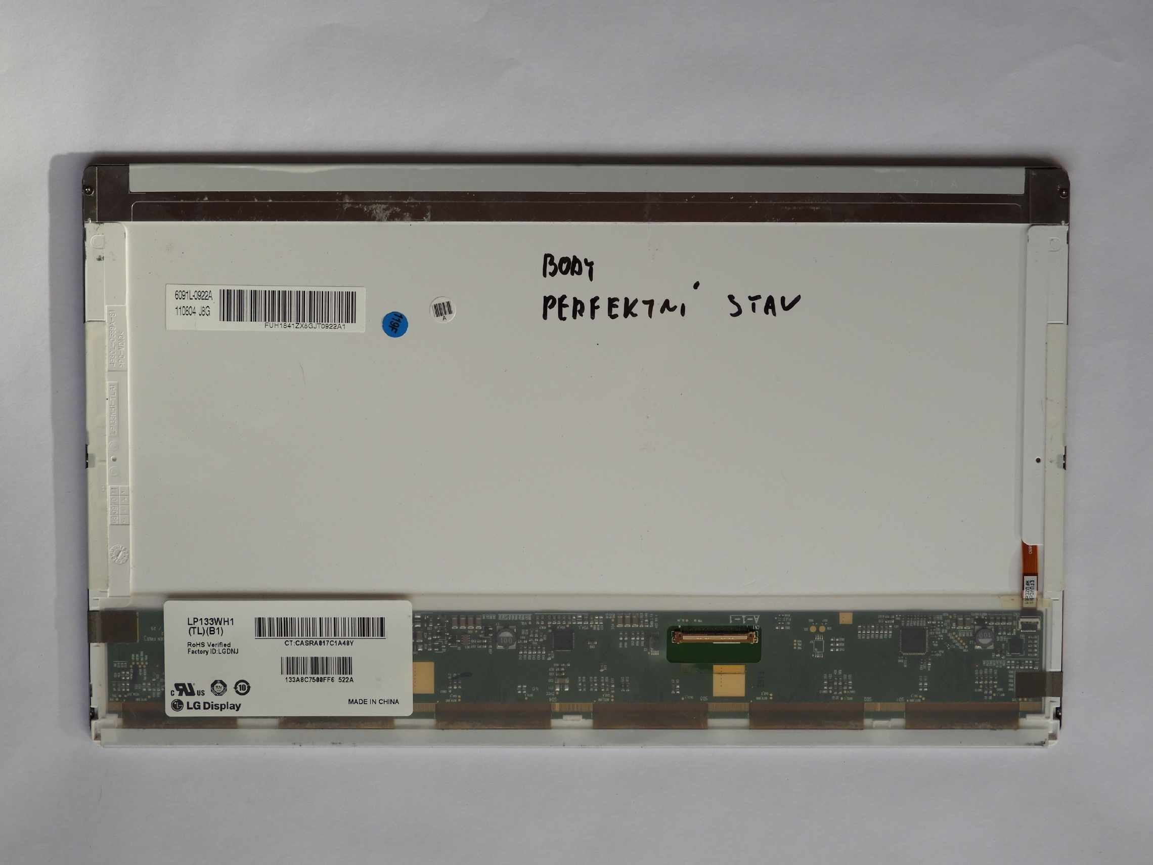 13.3" LCD panel displej LG Display LP133WH1 (TL)(B1)