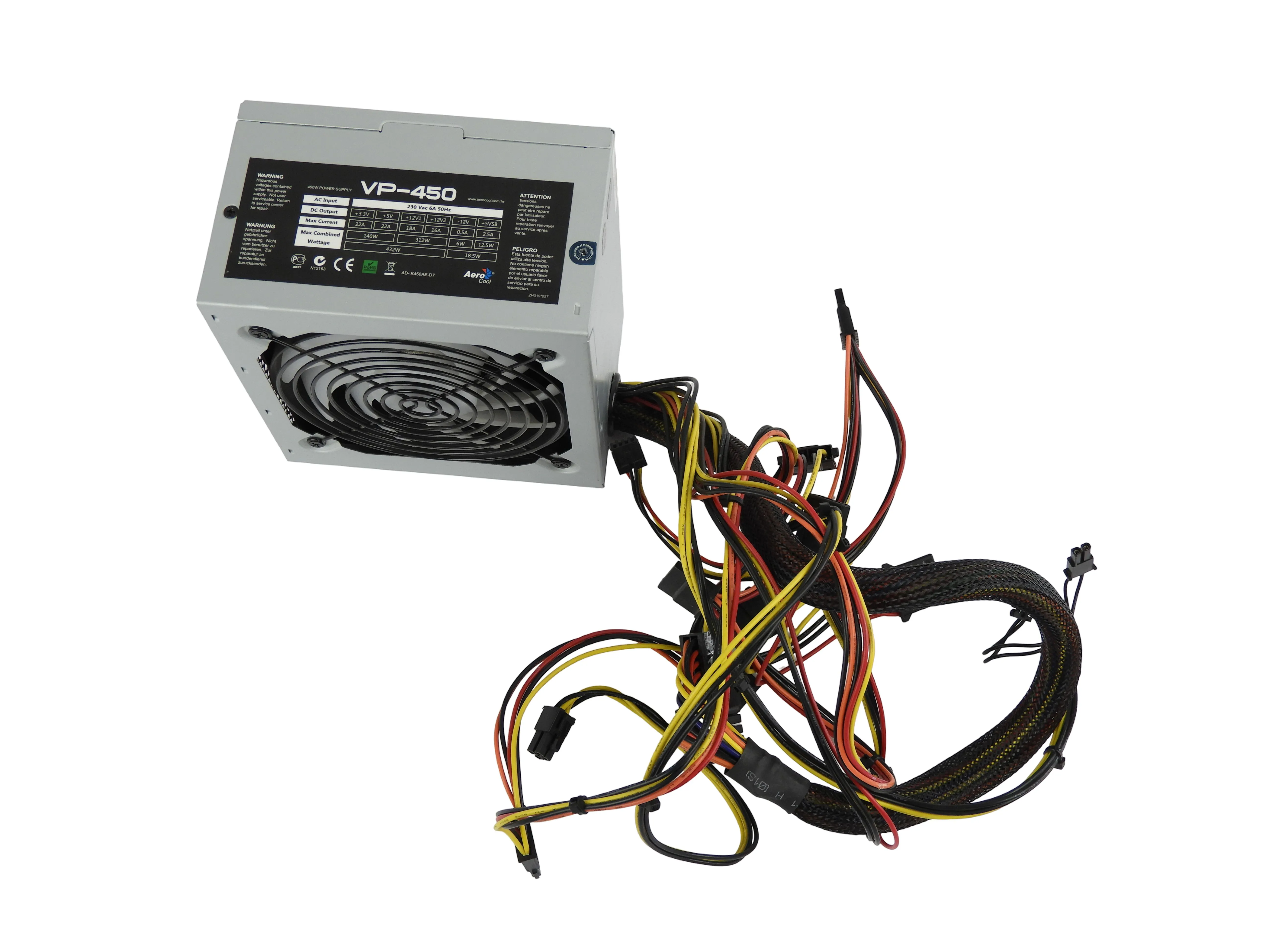 Zdroj pro počítač Aerocool ATX VP-450 450W