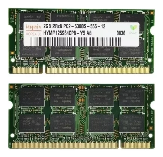 Hynix Operační paměti DDR2 1.8V Sodimm 4GB PC5300S 667mhz