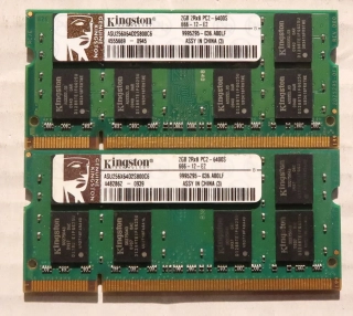 Kingston Operační paměti DDR2 1.8V Sodimm 4GB PC5300S 667mhz