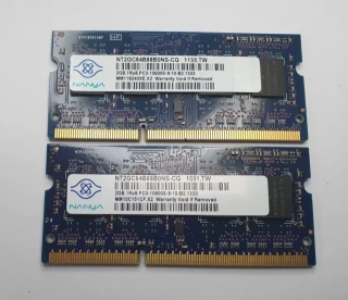 Nanya Operační paměti DDR3 Sodimm 4GB PC3-12800S 1600mhz
