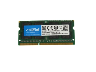 Crucial Operační paměti DDR3 1.35V CL11 Sodimm 8GB PC12800S 1600mhz