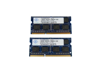 8GB Nanya Operační paměti DDR3 1.5V Sodimm 1600mhz PC12800s (4gb+4gb)