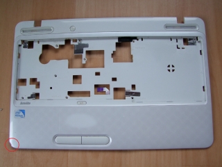 Horní kryt šasi Palmrest Touchpad Toshiba Satellite L750 L755 L750D L755