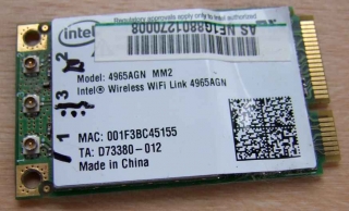 Wifi karta bezdrátová Asus ROG G70 G70S G70SG