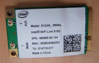 Wifi karta síťová Acer Aspire 5739 5739G