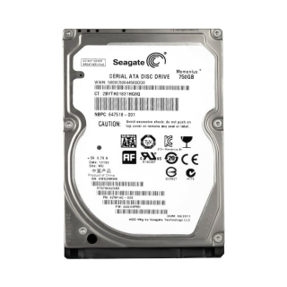 hdd 2.5" 750gb Pevný disk Seagate Momentus ST9750423AS