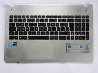 Horní kryt šasi Palmrest Klávesnice Touchpad ASUS N56 N56J N56JR