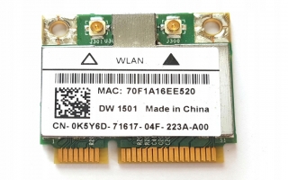 DELL DW1501 BCM94313HMG2L 802.11B/G/N