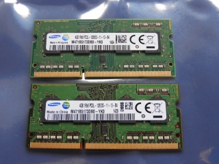 8GB Samsung Operační paměti DDR3 1.35V Sodimm 1600mhz PC12800s