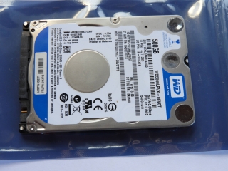 Slim hdd 2.5" 500GB Pevný disk WD Scorpio Blue WD5000LPVX